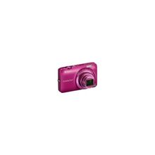 NIKON PhotoCamera  CoolPix S6300 pink 16Mpix Zoom10x 2.7" 1080 25Mb SDHC opt Li-Ion