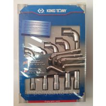 Набор торцевых L-образных ключей, 10-19 мм, 5 предметов KING TONY 1805MR