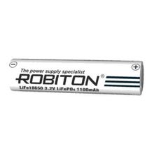 Аккумулятор ROBITON LiFe18650 ёмкость 1100мАч