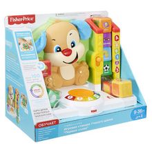 Fisher Price (MATTEL) Mattel Fisher-Price FJC48 Фишер Прайс Смейся и учись Умная панель Ученого Щенка "Первые слова" FJC48