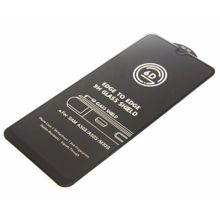 Защитное стекло 9H Black для Samsung A30s 50s черное т у