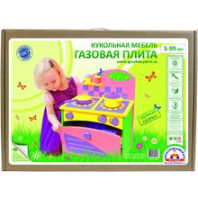Набор кукольной мебели КРАСНОКАМСКАЯ ИГРУШКА КМ-06 Газовая плита