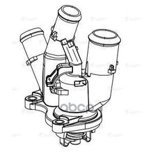 Термостат Для А М Ford Focus Ii (05-) 1.6ti At Ford C-Max 2007 (Cb3)   Fiesta Fusion 2001- (Cbk)   Focus 1998-2005 (Cak) LUZAR арт. LT1039