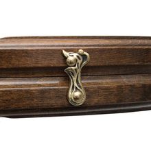 Шахматы + нарды резные "Овальные" 40