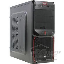 AeroCool Miditower  "V3X Red Edition ", ATX, черно-красный без БП 57455