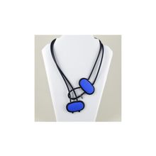 Колье из муранского стекла, арт. M_10.3blue