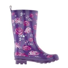 Reike Резиновые сапоги для девочки Reike Roses violet RRR18-021 ros violet 1