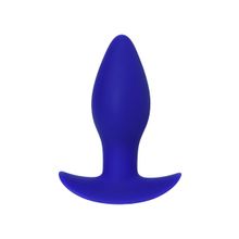 Синяя анальная вибровтулка Fancy - 10,7 см. Синий