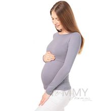 Y@mmyMammy Лонгслив серый 207.2.94