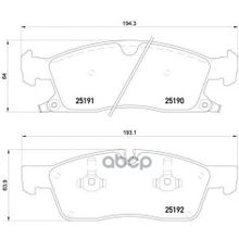 Колодки Тормозные Дисковые | Перед | Jeep Grand Cherokee Iv (Wk, Wk2) 3.0 Crd V6 4x4 02.2011 -  <=> Jeep Grand Cherokee Iv (Wk, Wk2) 3.6 V6 4x4 11.2010 - Brembo арт. P37017