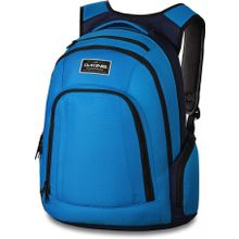 Молодежный мужской стильный городской рюкзак Dakine 101 29L Blues голубой с темными синими вставками и молниями