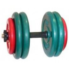 MB Barbell Гантель разборная цветная 52 кг