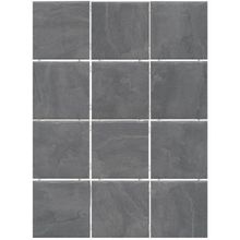 KERAMA MARAZZI 1300 Дегре  серый темный, полотно 30х40 из 12 частей 9,9х9,9 9,9х9,9х7