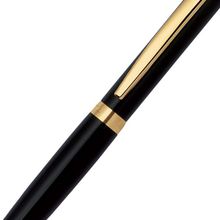 HERI 6720 - Ручка со штампом, чёрный лакированный корпус