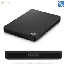 Жесткий диск Seagate 2TB Backup Plus Slim Portable External USB 3.0 (черный)  STDR2000100