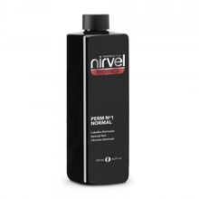Лосьон N1 перманент для химической завивки для натуральных, тонированных волос Nirvel Medium Permanente 500мл
