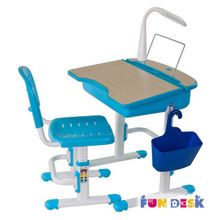 FunDesk Парта и стул Capri Blue