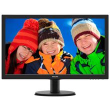 Монитор philips 243v5lhab (00 01), 23.6" (1920x1080), tn, vga (d-sub), dvi, hdmi