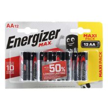 Батарейки Energizer MAX AA LR6 1.5V - 12 шт.