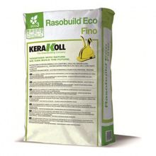 Шпатлёвка Kerakoll Rasobuild Eco Fino, минеральная финишная, цвет Белый, 25 кг