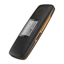 мп3 плеер Digma U3 4Gb, black orange, черный оранжевый