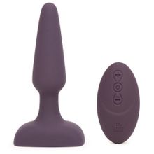 Fifty Shades of Grey Фиолетовая вибровтулка Feel So Alive Rechargeable Vibrating Pleasure Plug - 14 см. (фиолетовый)