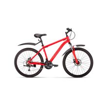 Велосипед Forward HARDI 26 2.0 disc красный (2019)