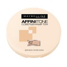 MAYBELLINE Компактная Affinitone выравнивающая 42 темно-бежевая