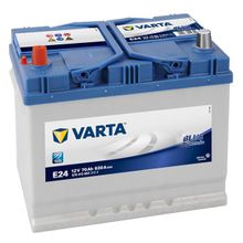 Аккумулятор автомобильный Varta Blue Dynamic E24 6СТ-70 прям. (80D26R) 261x173x225