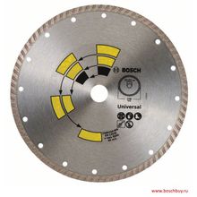 Bosch Алмазный отрезной круг Universal Turbo 230 мм DIY (2609256409 , 2.609.256.409)
