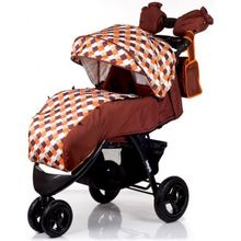 BabyHit Прогулочная Voyage Air brown orange