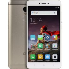 Смартфон Xiaomi Redmi Note 4 4   64Gb Gold (2GHz, 4GbRAM, 5.5"1920x1080 IPS, 4G+WiFi+BT+GPS, 64Gb+microSD, 13Mpx, Andr)