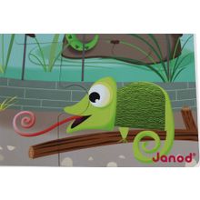 Пазл JANOD J02774 День в зоопарке (с разными текстурами)