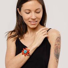 Браслет "Цветок", Волны Сиама (арт. 73195-1)