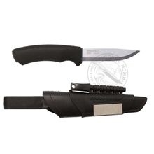 Нож Morakniv BushCraft Survival, нержавеющая сталь, черный, #11835