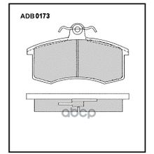Колодки Тормозные Дисковые | Перед | Lada Ваз 2108-2109 ALLIED NIPPON арт. ADB0173