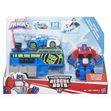 HASBRO TRANSFORMERS Playskool Heroes B5584 Трансформеры Спасатели: Гоночный комплект B5584