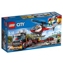 Конструктор LEGO 60183 City Great Vehicles Перевозчик вертолета