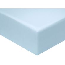 ПМ: Ecotex Простыня Моноспейс голубая