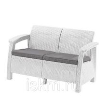 Диван пластиковый CORFU LOVE SEAT