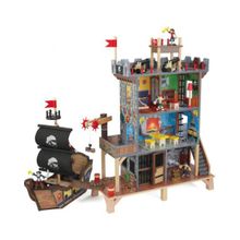 KidKraft Пиратская крепость с кораблем