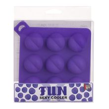 Dream Toys Формочка для льда в форме попки FUNX SEXY COOLER BUTT (фиолетовый)