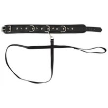 Черный ошейник Collar and Leash с поводком (226640)