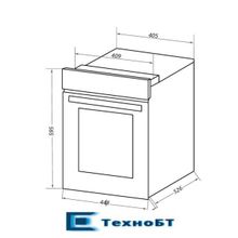 Встраиваемый электрический духовой шкаф HOMSair OEM451BK