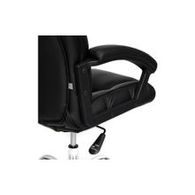 Tetchair Кресло BERGAMO (хром), черный