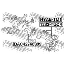 Сайлентблок Цапфы | Зад Прав Лев | Hyundai Ix35 Tucson 10my 2009-2015 Febest арт. HYABTM1