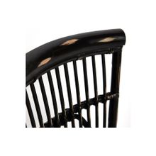 Tetchair Стул Secret De Maison RIVIERA с подушкой, черный+черная подушка