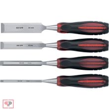 Matrix Набор долот-стамесок плоских "Тигровый глаз", 4 шт, 6-12-18-24 мм Matrix