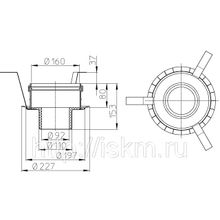 Муфта противопожарная HL850