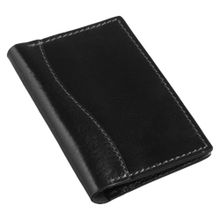 Обложка для паспорта кожаная Exclusive, черная